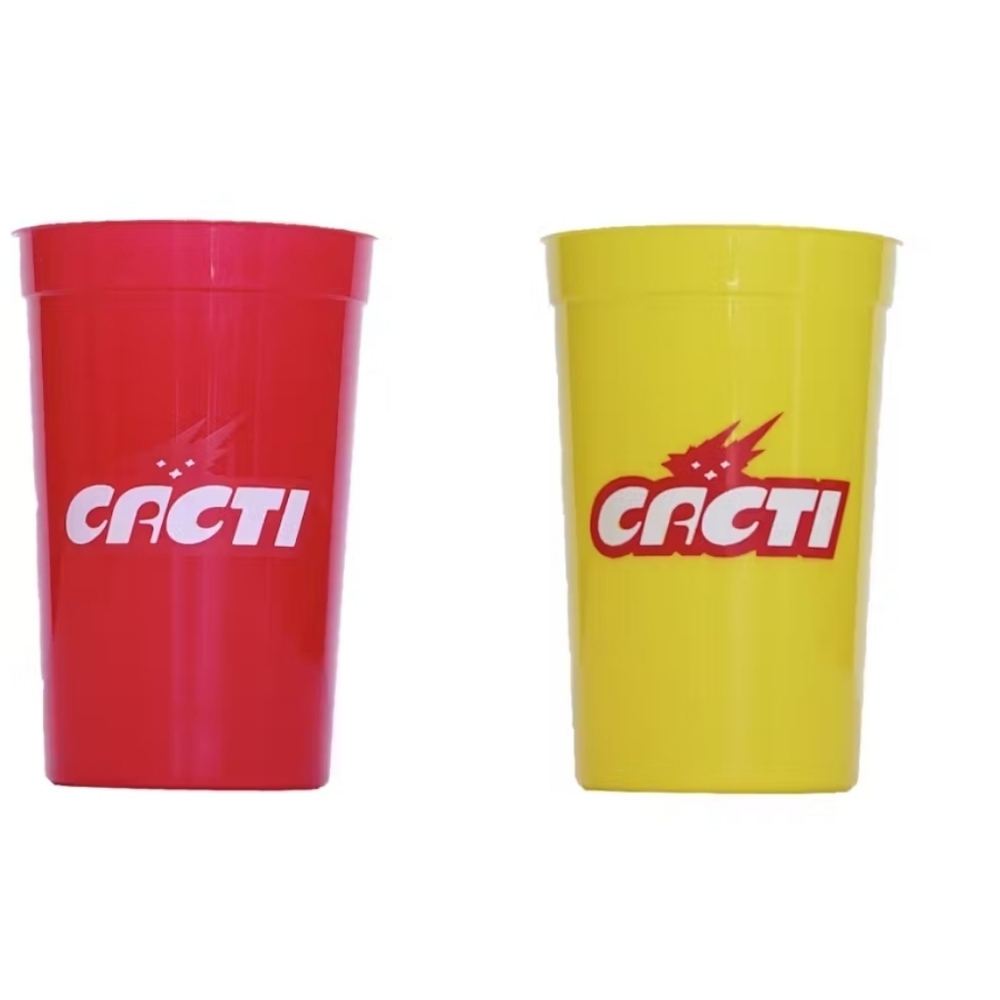 Travis Scott Cacti Cup Astroworld (set of 3) Red, Green, and Yellow Never Used - Picture 7 of 8